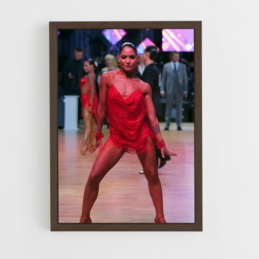 Poster Salsa en Rouge – affiche Danse (vue 5)